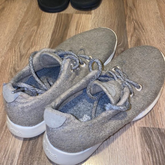 Allbirds Men's Wool Runners Sz 9 - Tuke Sage - Picture 2 of 2